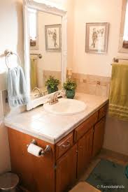 Updated Bathroom Single Sink Vanity To