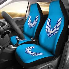 Pontiac Firebird Blue Themed Car Seat