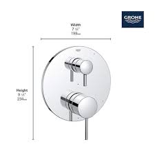 Grohe Timeless 2 Way Diverter 2 Handle