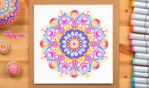 how to draw a mandala learn how to