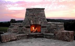 Corner Stone Fireplace Designs