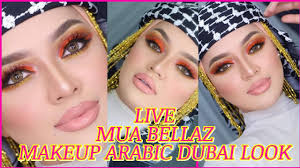 mua bellaz makeup arabic dubai look