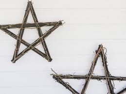 North Star Wall Hanging With Yardsticks