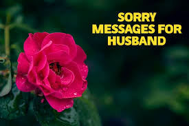 110 sorry messages for husband the