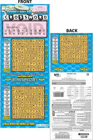 Answers for the crossword clue: Double Dollar Crossword Scratcher 2041 Virginia Lottery
