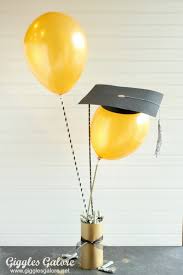 Celebrate all their guests' achievements with this fun diy graduation party idea. Diy Graduation Balloon Cap Tassel Gift Decoration Idea