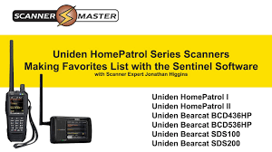 uniden homepatrol series scanners