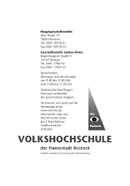 englischkurse volkshochschule rostock berlin