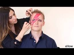 diy ziggy stardust makeup tutorial