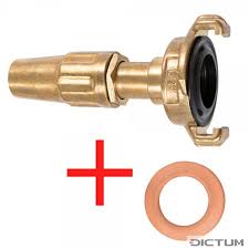 geka hose nozzle brass ½ inch incl