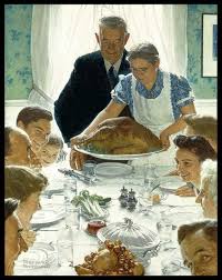 freedom from want by norman rockwell