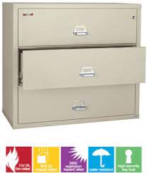 3 3122 c fireproof lateral file cabinet