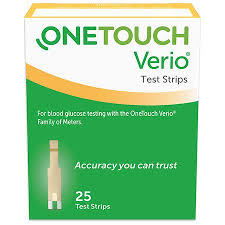 onetouch diabetic test strips for blood