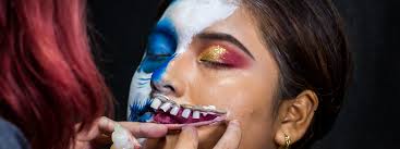 arty party halloween makeup city of