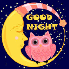 good night cartoon vector images