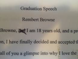 Sample Graduation Speech Example Template       Free Documents in     wikiHow Writing A Graduation Speech For Middle School