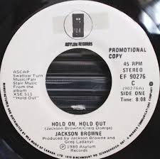 Jackson Browne – Hold On, Hold Out (1980, Vinyl) - Discogs