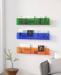 Clear Acrylic Floating Shelves
