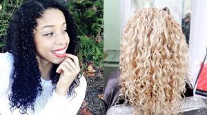 So, get creative with your blonde curls and boho hairstyles. Dying My Hair Blonde How I Maintain Curly Blonde Hair Youtube