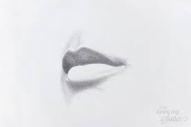 how to draw lips step by step