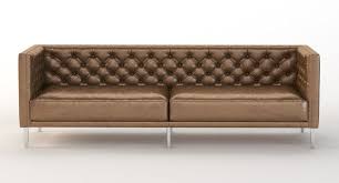 3.9 out of 5 stars. Photorealistic Savile Dark Saddle Brown Leather Tufted Sofa 3d Model 59 Max Fbx Obj 3ds Free3d