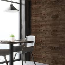 Smoked Hickory Reclaimed Wood Wall Panels