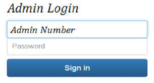 administrator login form