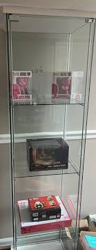 Ikea Detolf Glass Door Cabinet For