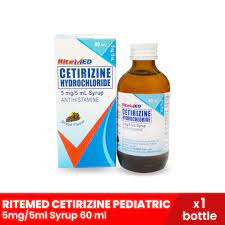 ritemed cetirizine pediatric 5mg 5ml