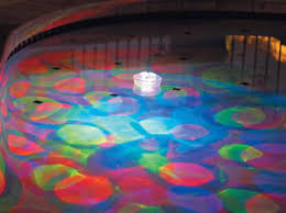 Under Water Floating Fountain And Light Show Pool Lights For Fun And Safety