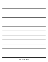 Writing Paper Printable for Children   Activity Shelter   Notebook    