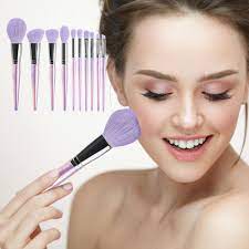 10pcs set powder brush makeup brush eye