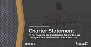 The bill doesn't seem to grasp the urgent, wider issues at stake. Bill C 10 An Act To Amend The Broadcasting Act And To Make Consequential Amendments To Other Acts
