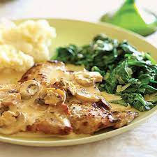 veal scaloppine with mushroom marsala