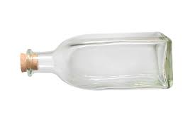 Bottle Clear Glass Translucent Cork