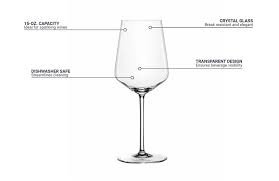 15 Oz Style White Wine Glass