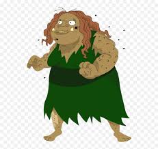 Boy hair rear view boy hair rear view set. Grundulla The Ugly Ogre Transparent Png Ugly Cartoon Characters With Curly Hair Ogre Png Free Transparent Png Images Pngaaa Com