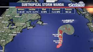 NHC: Wanda could become tropical storm ...