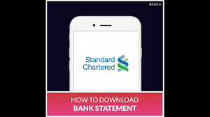 standard chartered bank statement