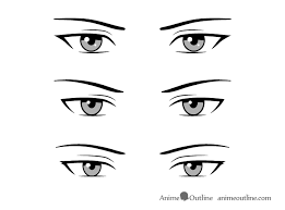 Anime characters typically have large, expressive eyes, a colorful appearance, and even more colorful personalities. Serious Style Male Anime Eyes Manga Eyes How To Draw Anime Eyes Anime Eyes