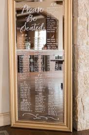 Wedding Reception Please Be Seated Calligraphy Seating Chart
