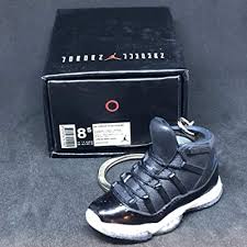It has been confirmed that jordan brand has worked directly with warner brothers on special licensing on apparel and accessories that hook to. Buy Air Jordan Xi 11 Retro High Space Jam Black Blue Og Sneakers Shoes 3d Keychain 1 6 Figure Shoe Box Online In Jordan B07nywzsbs