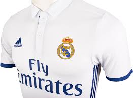 Authentic home and away jerseys are lightweight and offer enhanced wind resistance with their slim construction. Adidas Authentic Real Madrid Home Jersey 2016 17 Real Madrid Jerseys