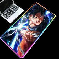 Regular price $37.99 sale price $29.99. Anime Dragon Ball Large Game Player Rgb Led Lighting Backlight Usb With Line Mouse Pad Custom Xxl Rgb Picture Size 90x40 Wish