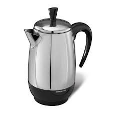 Farberware is synonymous with quality and reliability and is one of the best known home brands. Farberware 8 Cup Percolator Stainless Steel Fcp280 Walmart Com Walmart Com
