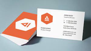 business card design in indesign