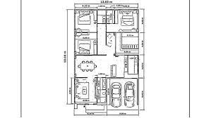 12m X 18m Modern House Plan 3 Bedroom