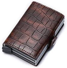 The cvv is sometimes referred to as a csc (card security code). Amazon Com Ultra Thin Rfid Blocking Wallet Secure Credit Card Wallet Credit Card Holders Crocodile Brown