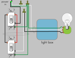 wire a 3 way switch wiring diagram