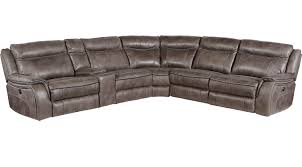 cindy crawford leather sofa clearance